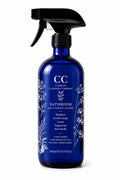 Bathroom Multi Surface Cleaner 500ml blue glass bottle by The Cornish Cleaning Company