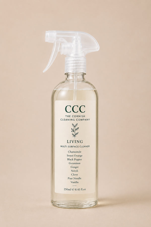 Living Room Multi Surface Cleaner 250ml — Chamomile, Sweet Orange & Vanilla — The Cornish Cleaning Company